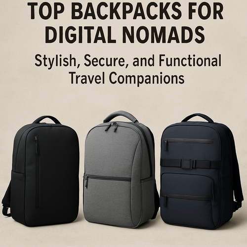 Top Backpacks for Digital Nomads: Stylish, Secure, and Functional Travel Companions