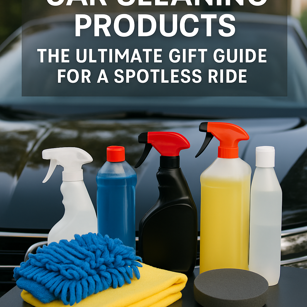 12 Must-Have Car Cleaning Products: The Ultimate Gift Guide for a Spotless Ride