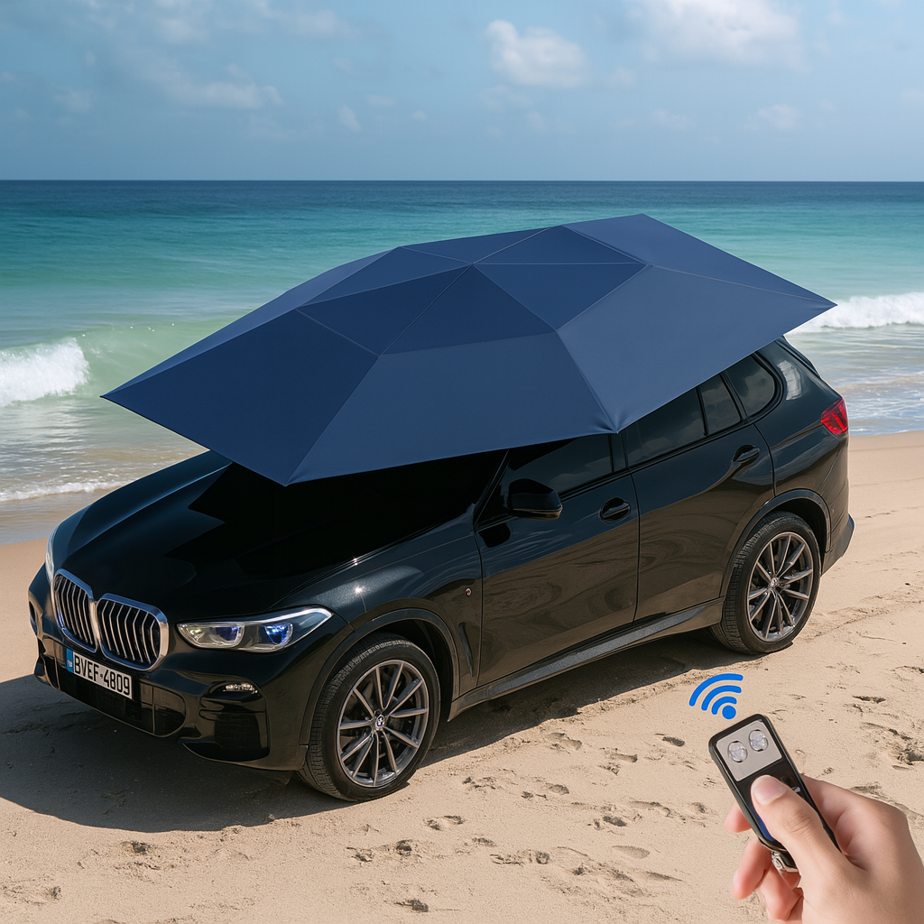 The Ultimate Gift: All-Weather Remote Controlled Car Umbrella for Car Lovers