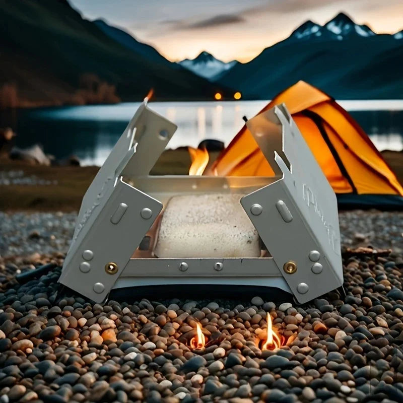 The Ultimate Gift Guide: Ultra-Lightweight Folding Ironwood Pocket Size Burner for Outdoor Enthusiasts