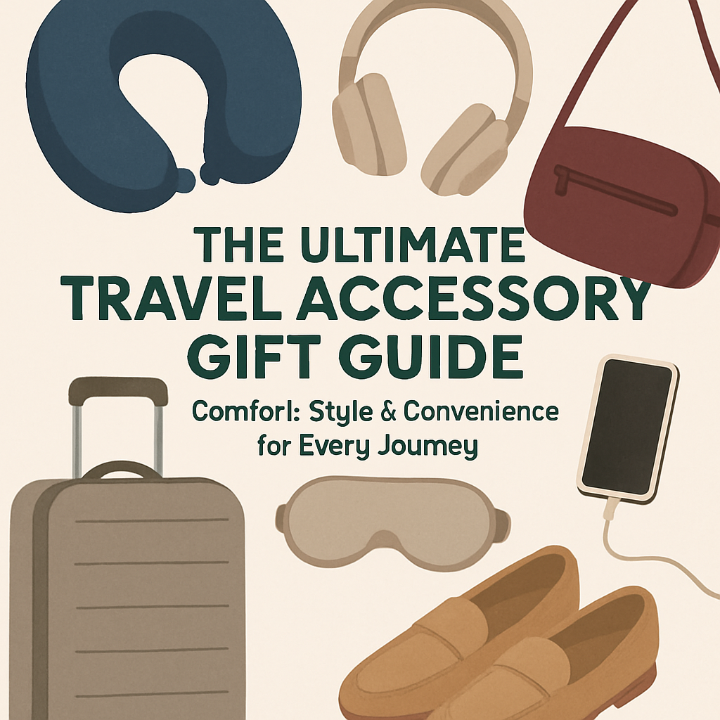 The Ultimate Travel Accessory Gift Guide: Comfort, Style & Convenience for Every Journey