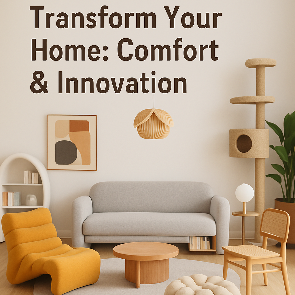 17 Creative Furniture Pieces to Transform Your Home: Comfort & Innovation