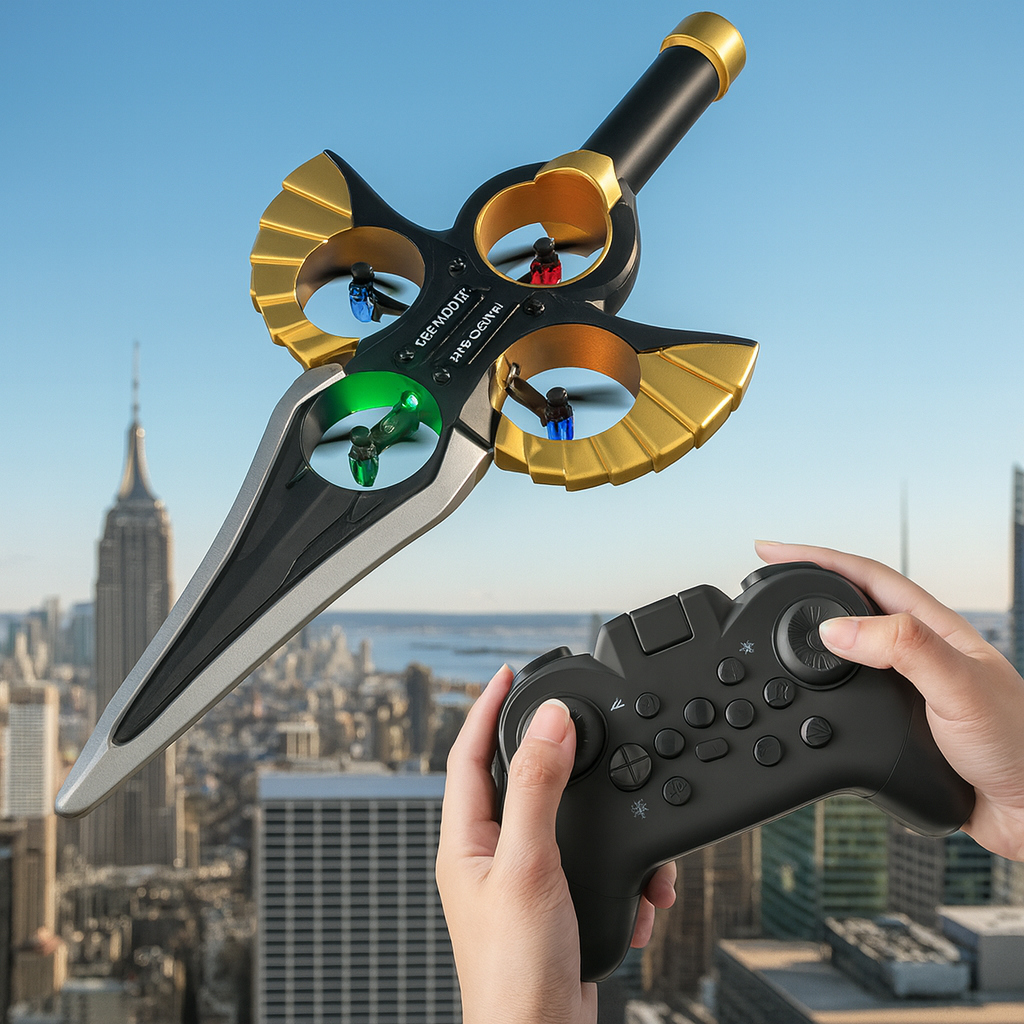 Unleash the Sky: The Remote Controlled Flying Sword Drone – The Ultimate Gift for All Ages