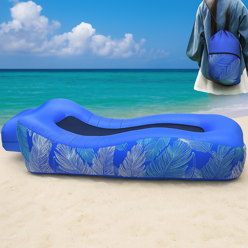The Ultimate Portable Inflatable Air Lounge: Instant Comfort, No Pump Required