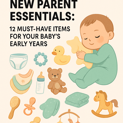 New Parent Essentials: 12 Must-Have Items for Your Baby’s Early Years