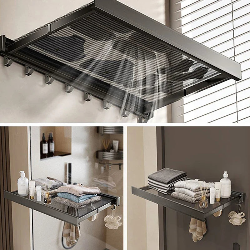 No-Drill Bathroom Organizer: The Ultimate Suction Towel Rack for Clutter-Free Spaces