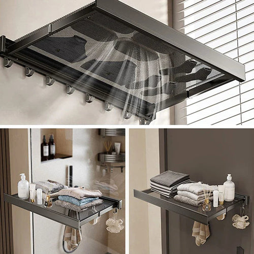 No-Drill Bathroom Organizer: The Ultimate Suction Towel Rack for Clutter-Free Spaces