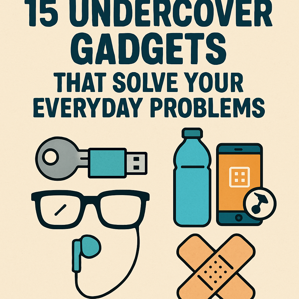 15 Undercover Gadgets That Solve Your Everyday Problems
