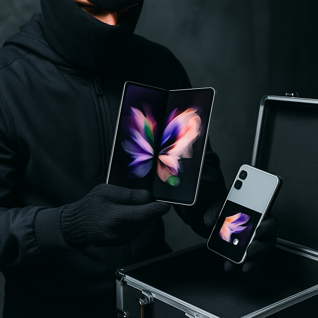 Unreleased Samsung Galaxy Z Fold 7 & Flip 7 Prototypes Stolen in Daring Heist