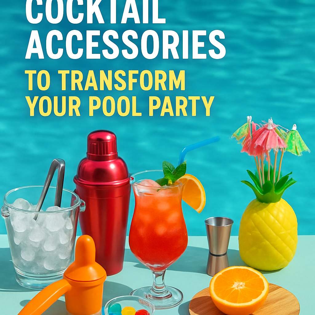 13 Must-Have Cocktail Accessories to Transform Your Pool Party