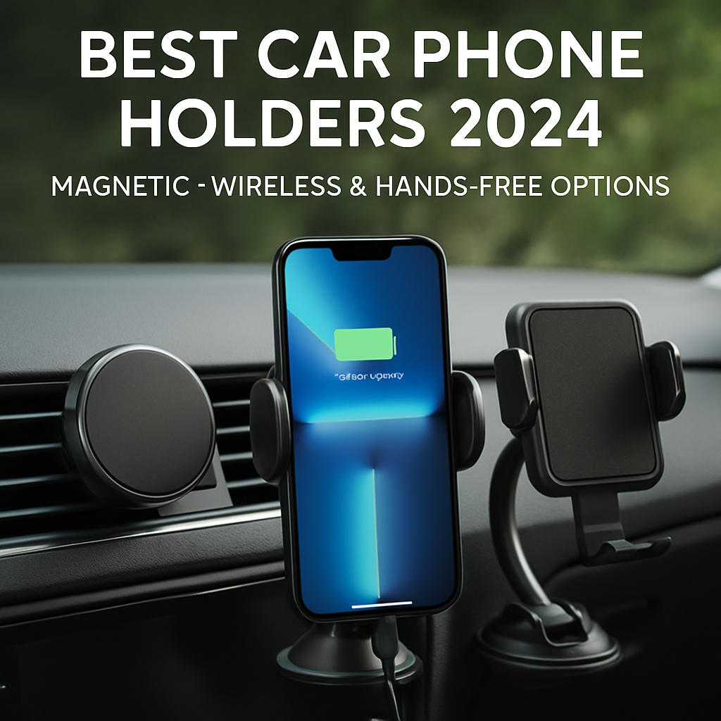 Best Car Phone Holders 2024: Magnetic, Wireless & Hands-Free Options