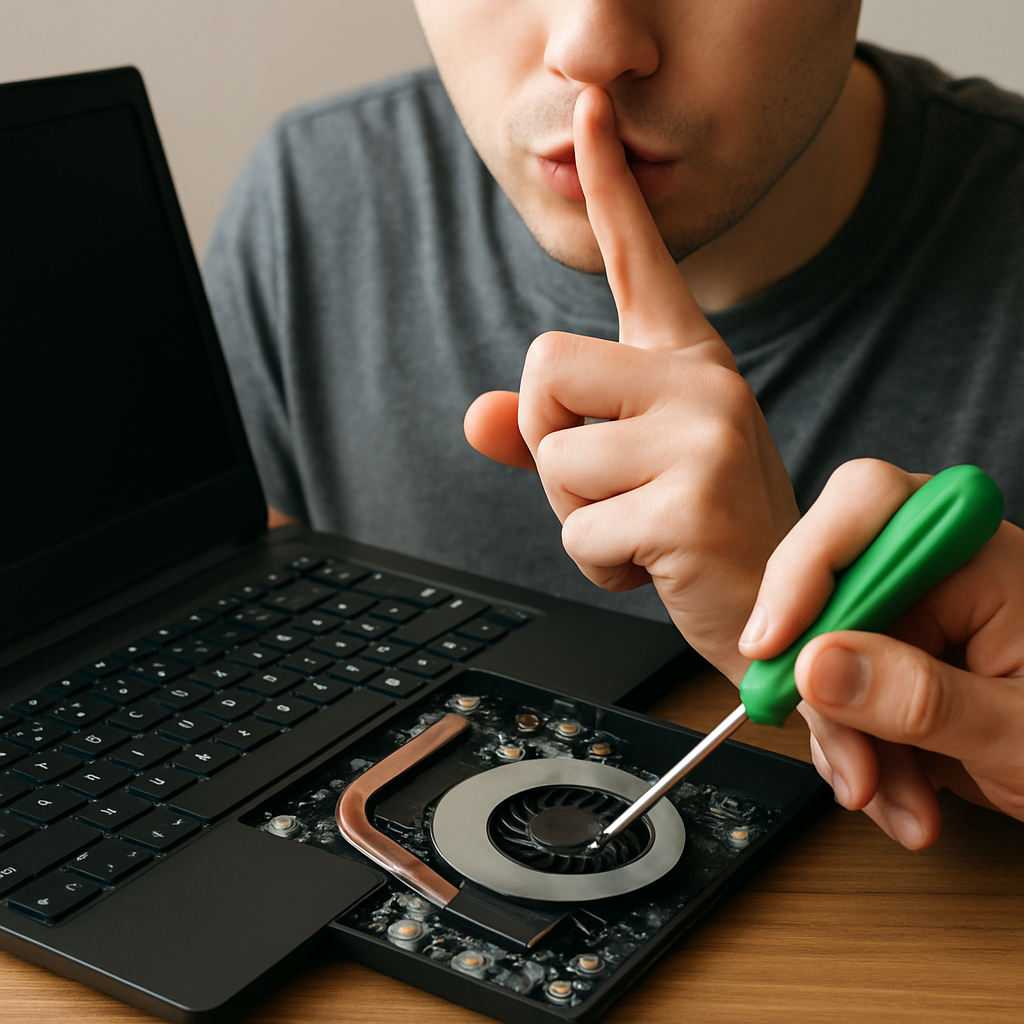 Silencing Your Laptop’s Whir: A Friendly Guide to Quieting Noisy Fans