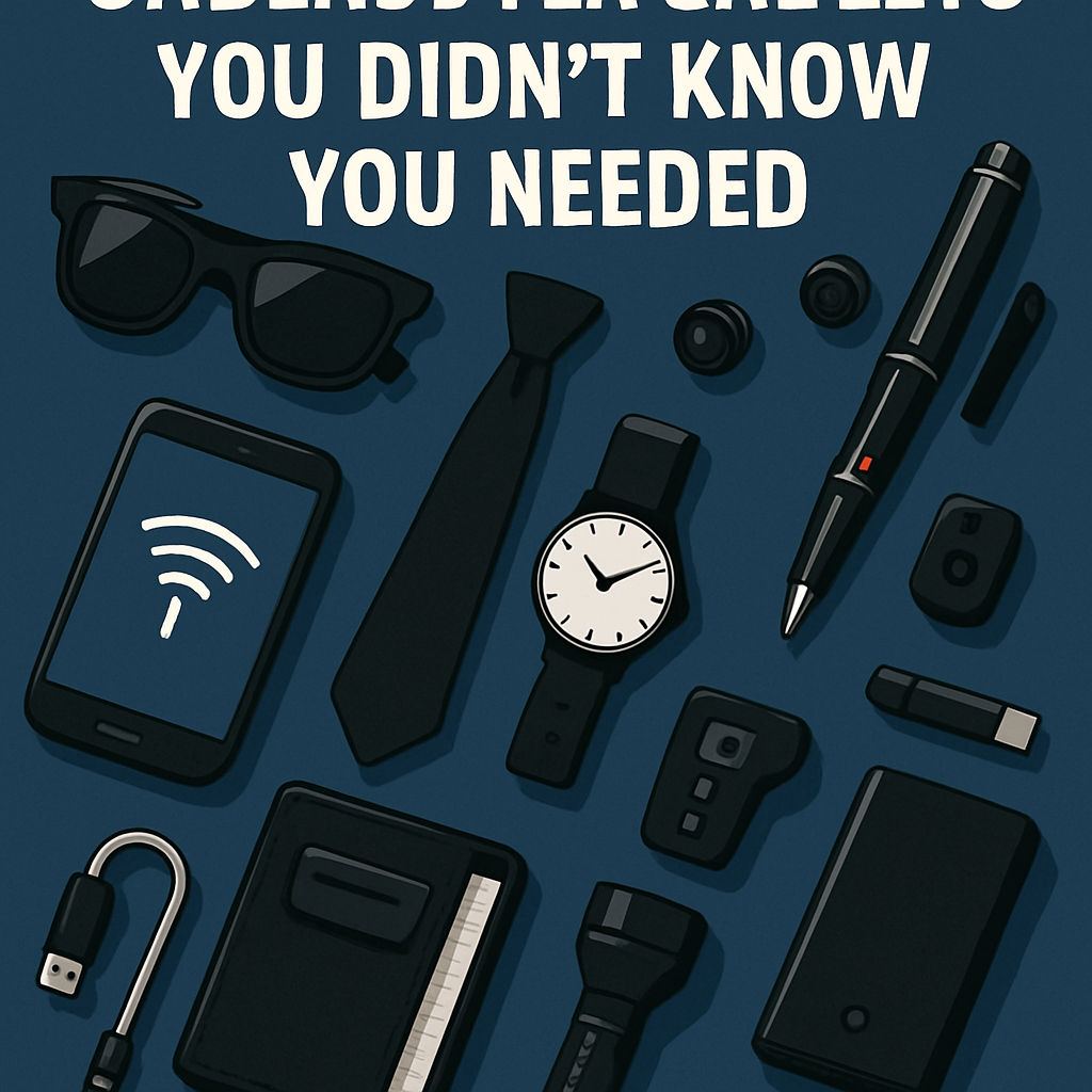 15 Essential Undercover Gadgets You Didn’t Know You Needed