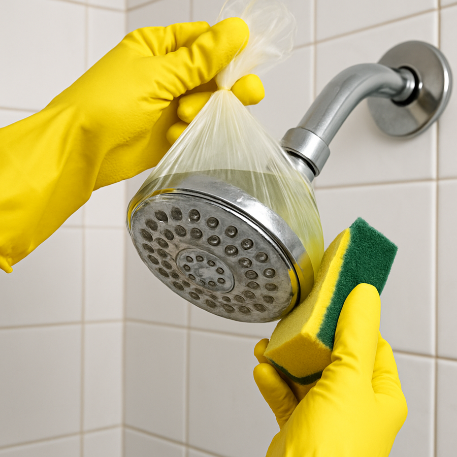 Restore Your Shower’s Sparkle: The Complete Guide to Cleaning Your Showerhead & Banishing Mineral Buildup