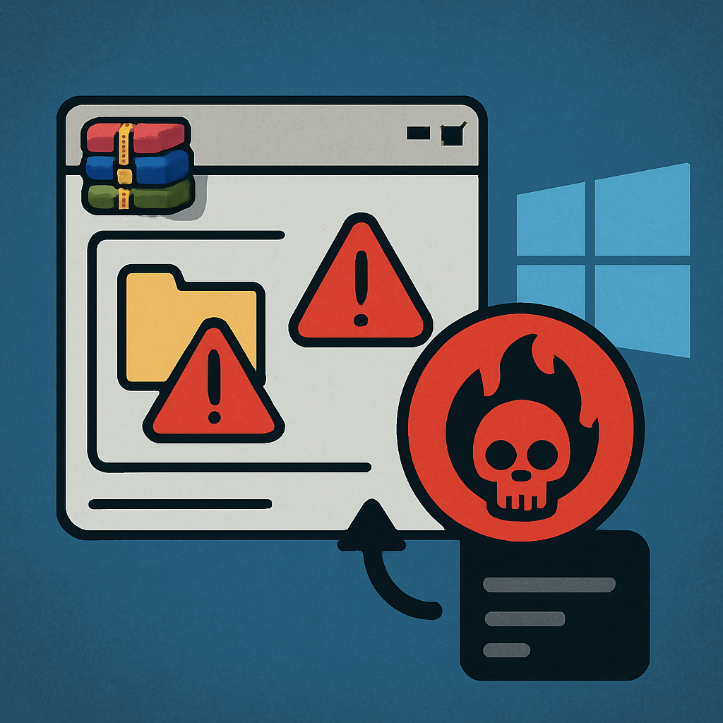 Critical WinRAR Flaw: Malware Can Auto-Run on Windows Startup