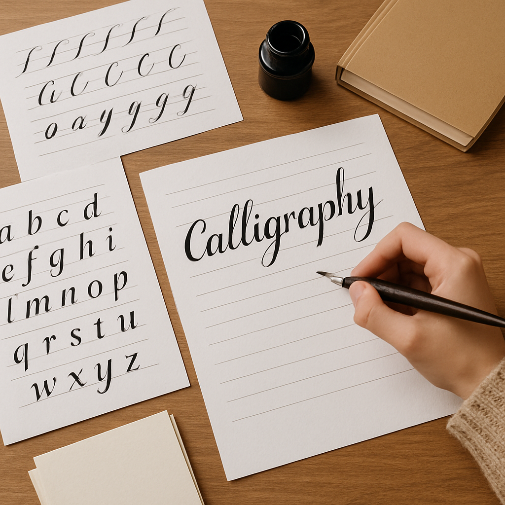 Learn Calligraphy At Home: The Ultimate Self-Study Guide For Beginners ...