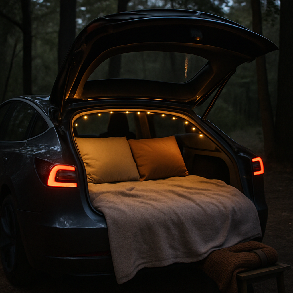 Your Tesla, Your Cozy Retreat: The Ultimate Guide to Comfortable Overnight Stays