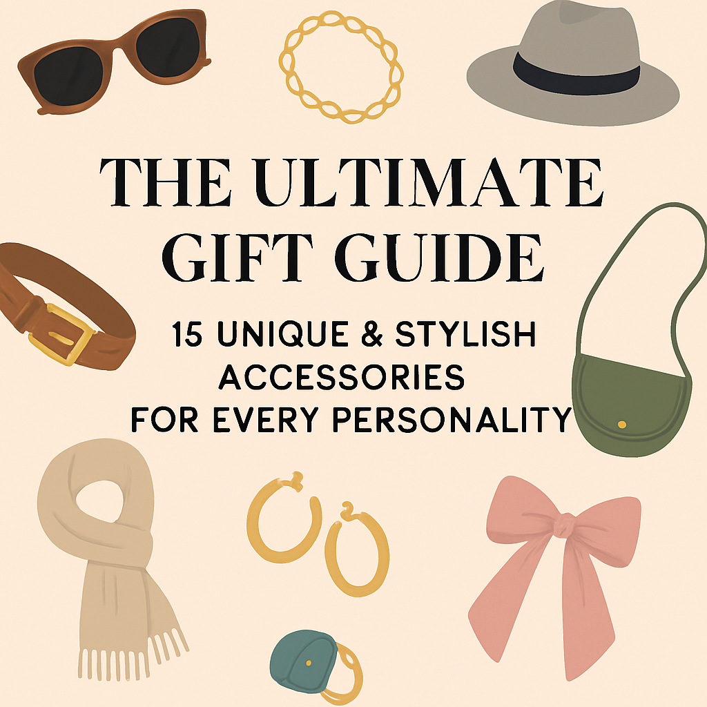 The Ultimate Gift Guide: 15 Unique & Stylish Accessories for Every Personality