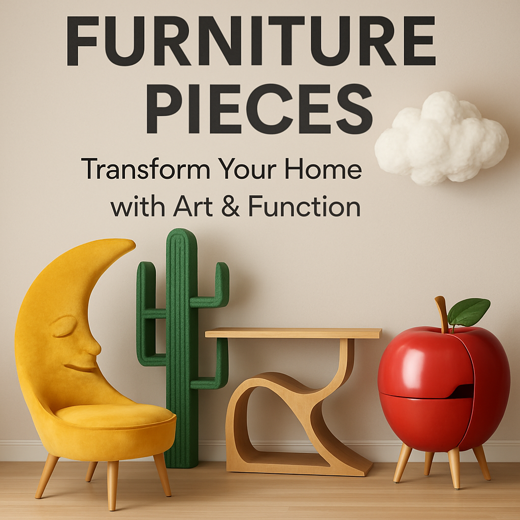 35 Imaginative Furniture Pieces: Transform Your Home with Art & Function