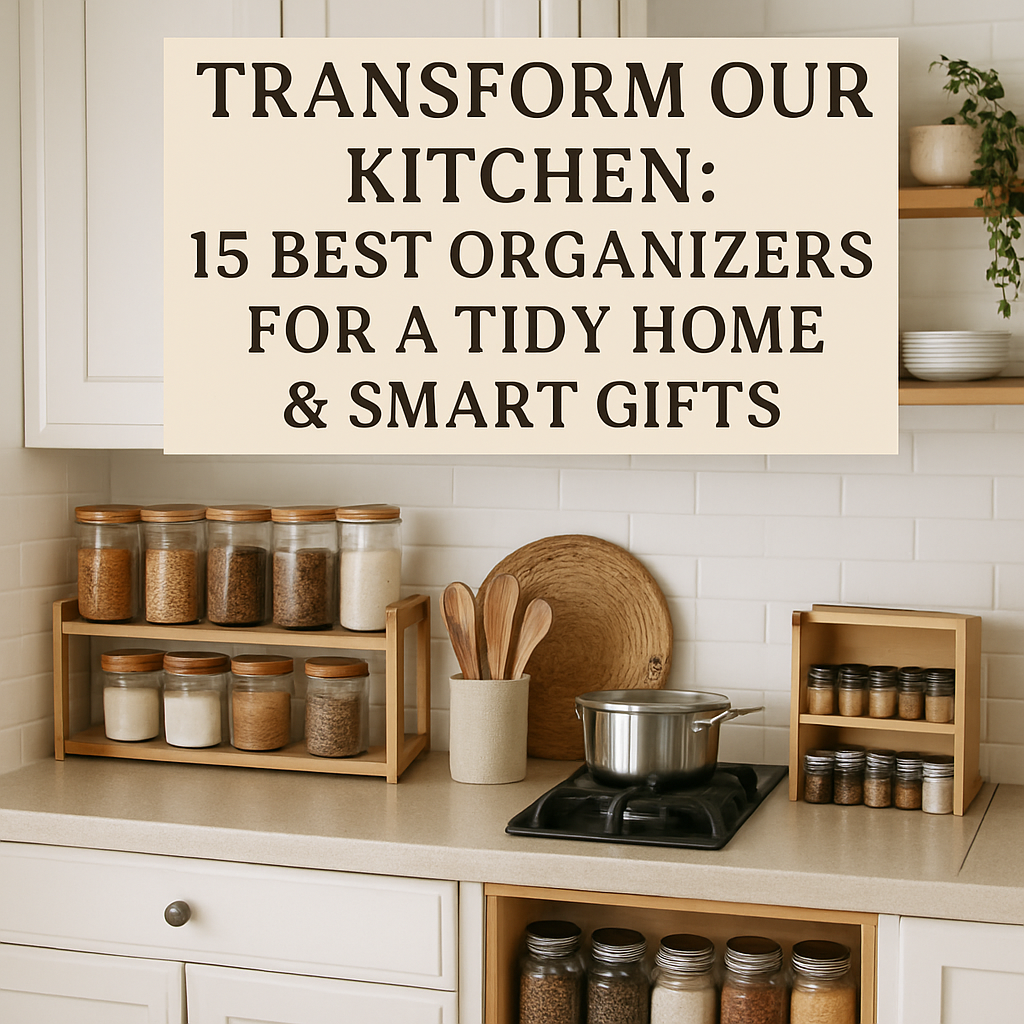 Transform Your Kitchen: 15 Best Organizers for a Tidy Home & Smart Gifts