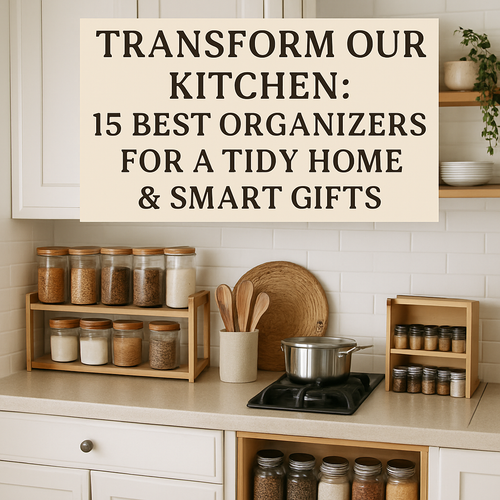 Transform Your Kitchen: 15 Best Organizers for a Tidy Home & Smart Gifts