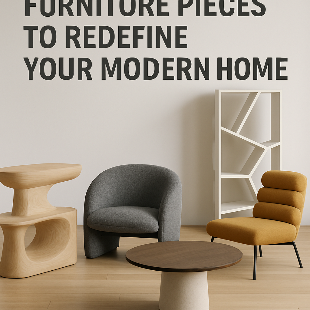 16 Unique Furniture Pieces to Redefine Your Modern Home