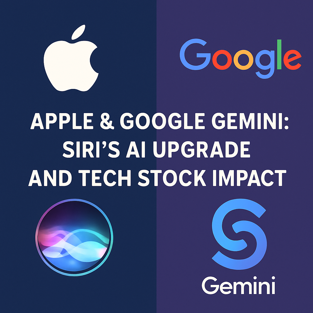 Apple & Google Gemini: Siri’s AI Upgrade and Tech Stock Impact