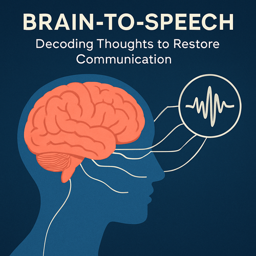 Brain-to-Speech: Decoding Thoughts to Restore Communication