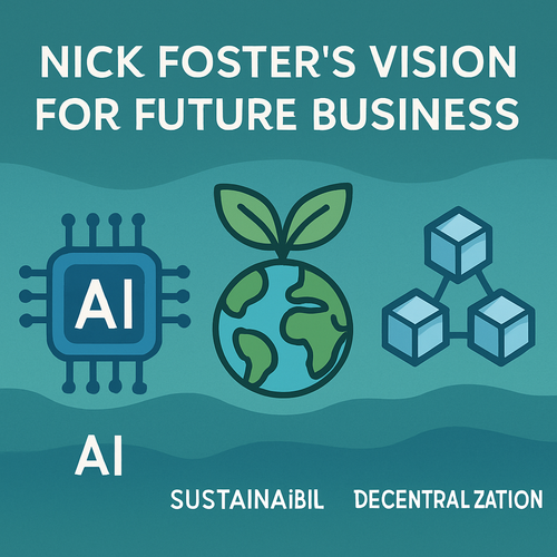 Nick Foster’s Vision for Future Business: AI, Sustainability & Decentralization