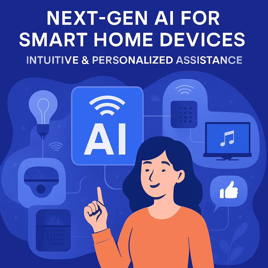 Next-Gen AI for Smart Home Devices: Intuitive & Personalized Assistance