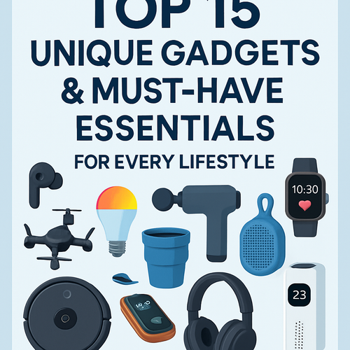 Top 15 Unique Gadgets & Must-Have Essentials for Every Lifestyle
