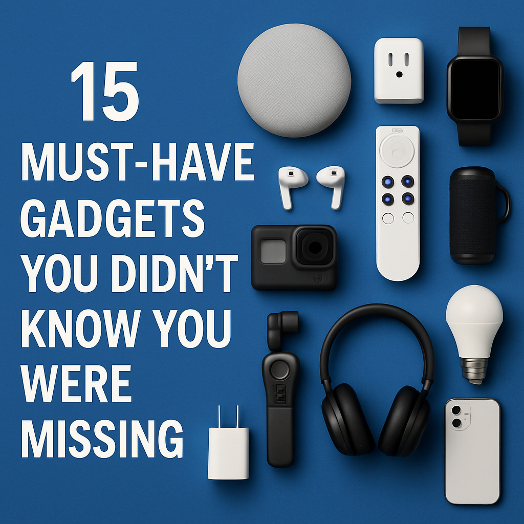 15 Must-Have Gadgets You Didn’t Know You Were Missing
