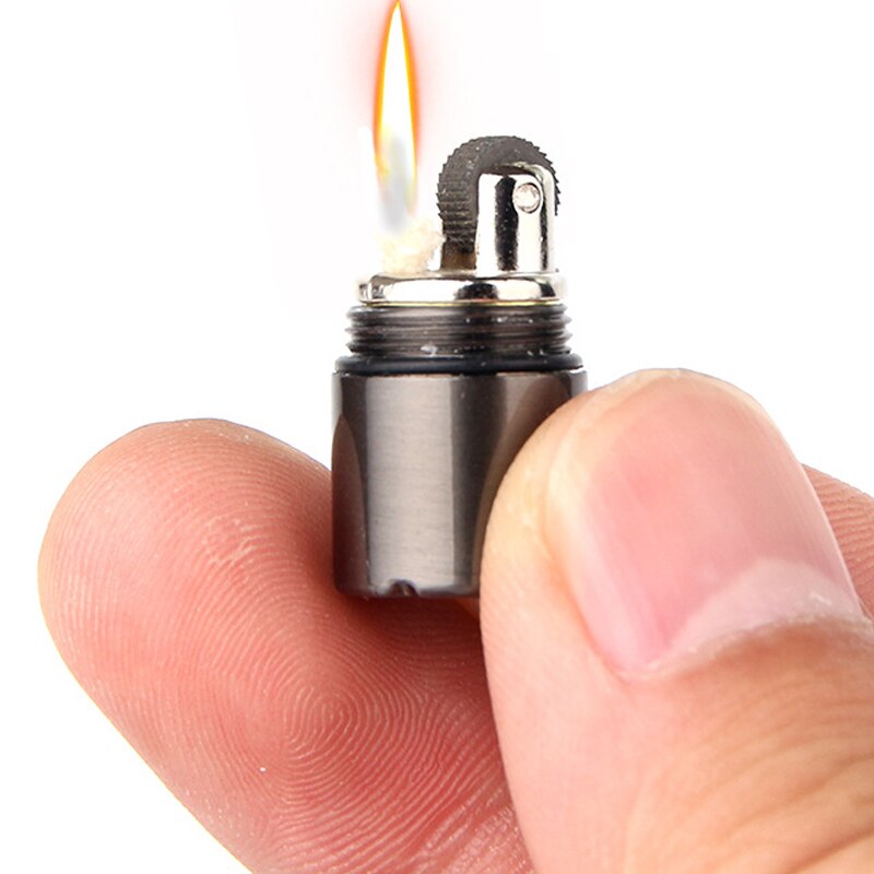 Mini Keychain Gasoline Lighter: The Ultimate Waterproof Survival Gadget & Unique Gift Idea