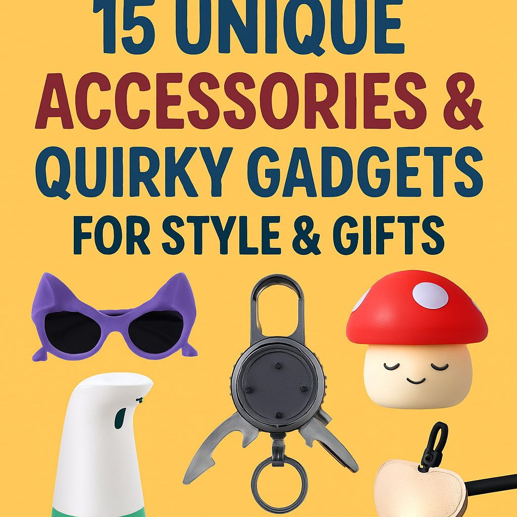 Mavigadget’s 15 Unique Accessories & Quirky Gadgets for Style & Gifts