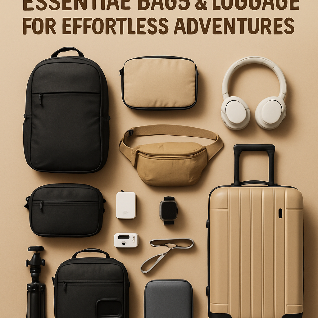 14 Smart Travel Gadgets: Essential Bags & Luggage for Effortless Adventures