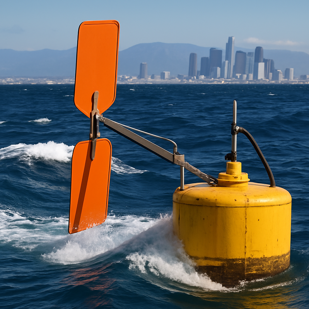 Los Angeles Pioneers Clean Energy: Harnessing Ocean Waves with Paddle Technology