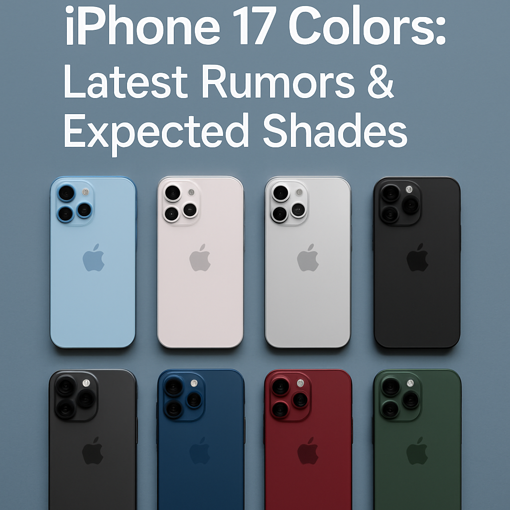 iPhone 17 Colors: Latest Rumors & Expected Shades for Standard & Pro Models