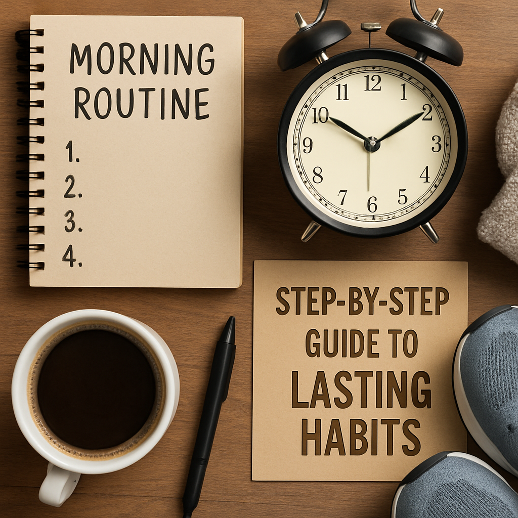 The Stick-With-It Morning Routine: Your Step-by-Step Guide to Lasting Habits
