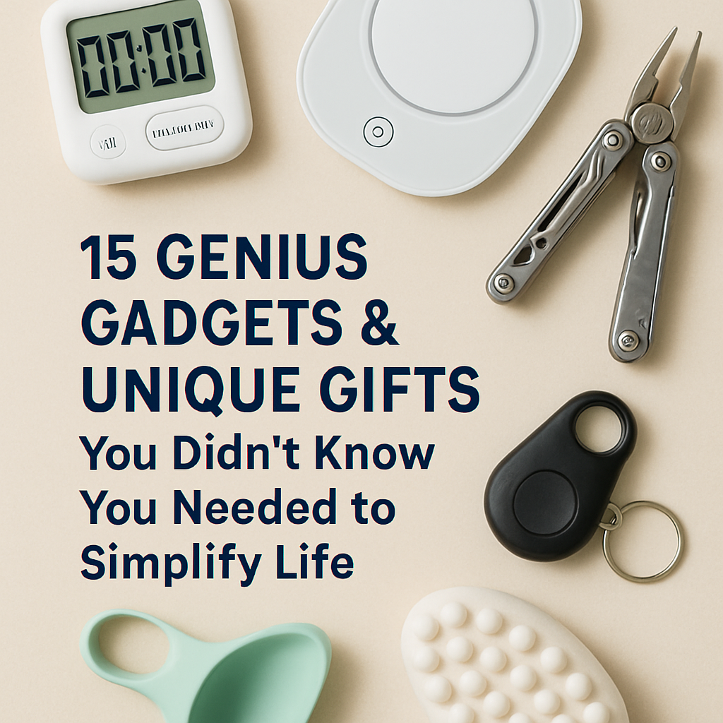 15 Genius Gadgets & Unique Gifts You Didn’t Know You Needed to Simplify Life