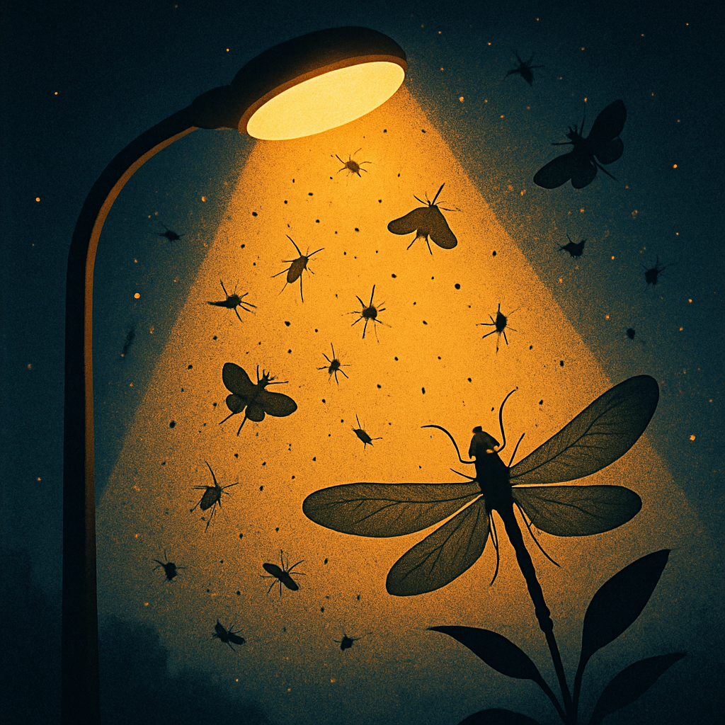 Why Flying Insects Are Vanishing: Light Pollution’s Role in a Global Crisis