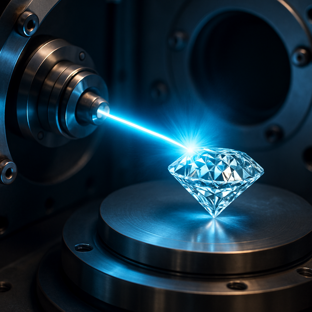 Electron Beams: Revolutionizing Synthetic Diamond Production for Speed and Purity