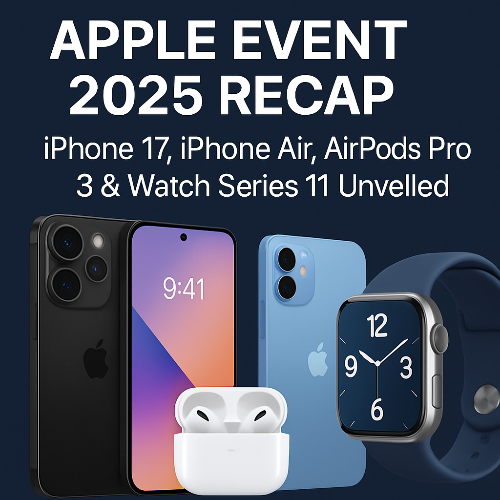 Apple Event 2025 Recap: iPhone 17, iPhone Air, AirPods Pro 3 & Watch Series 11 Unveiled