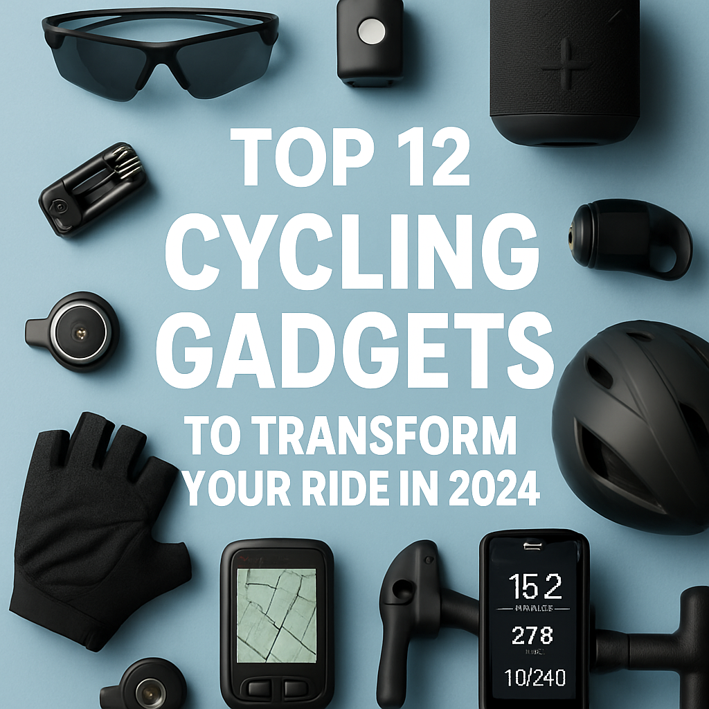 Top 12 Cycling Gadgets to Transform Your Ride in 2024