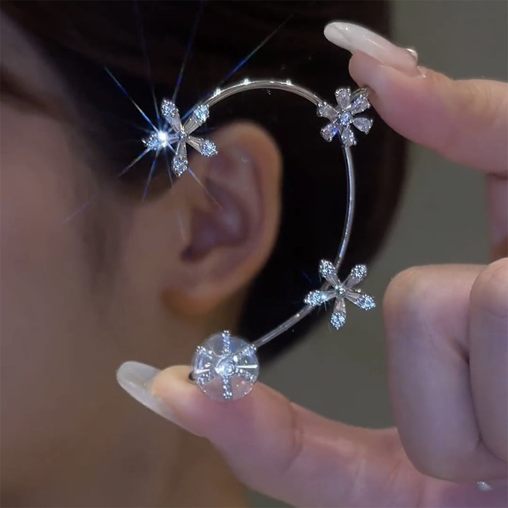 Rotating Windmill Zircon Earring: The Unique Gift That Sparkles & Spins