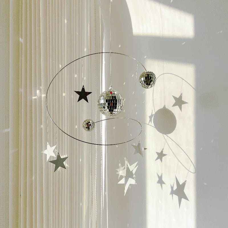 Hanging Planet Stars Wind Chime: A Unique Gift of Celestial Beauty & Peace