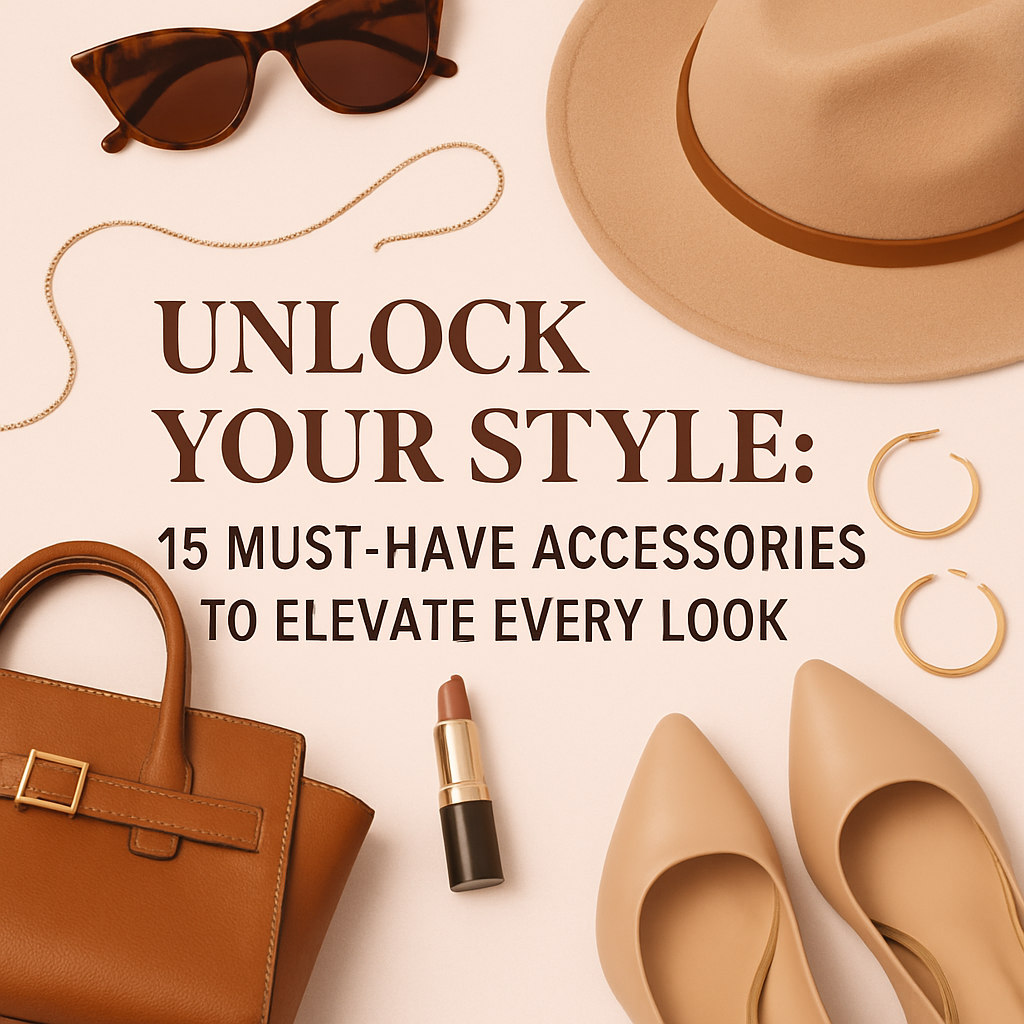 Unlock Your Style: 15 Must-Have Accessories to Elevate Every Look