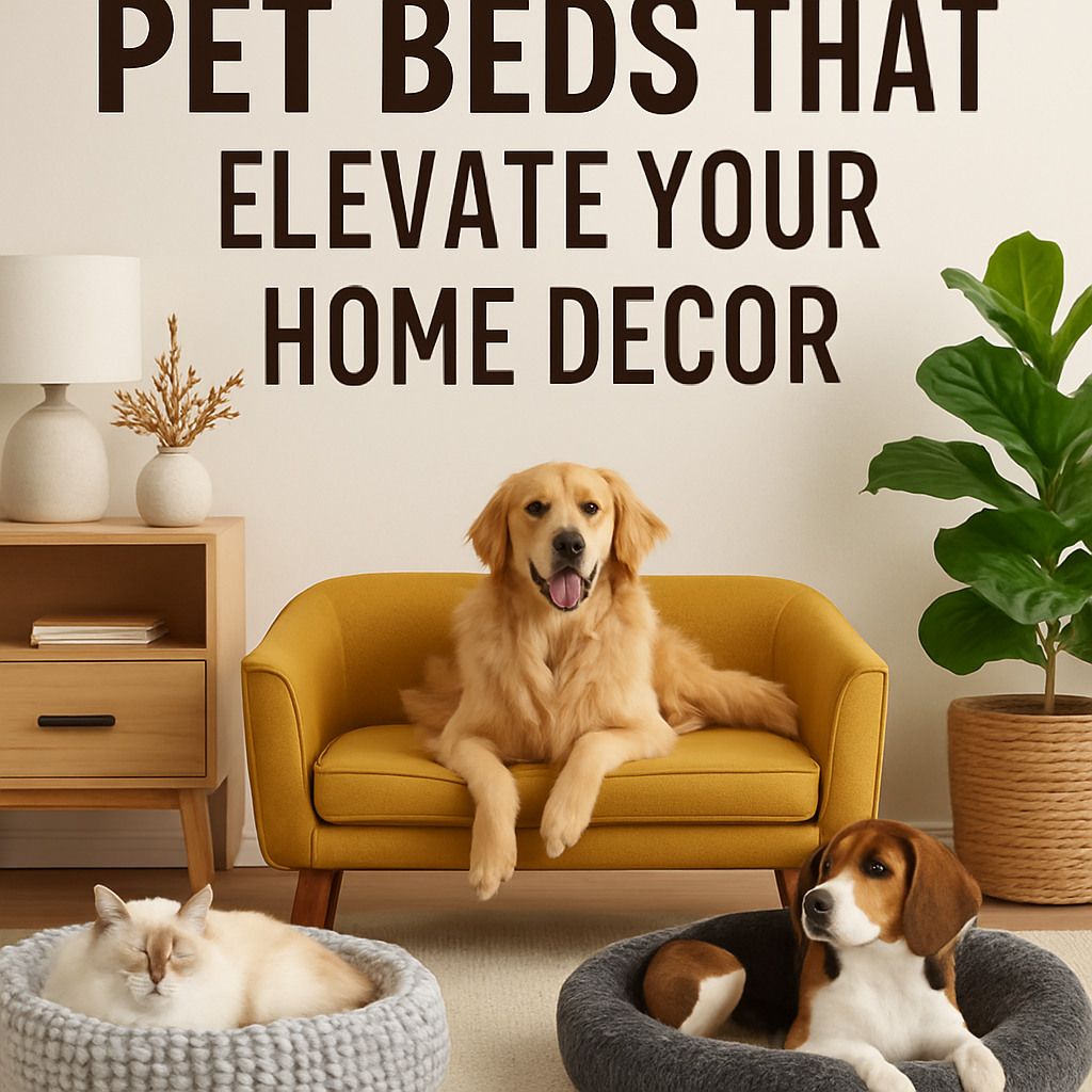 12 Stylish & Cozy Pet Beds That Elevate Your Home Decor
