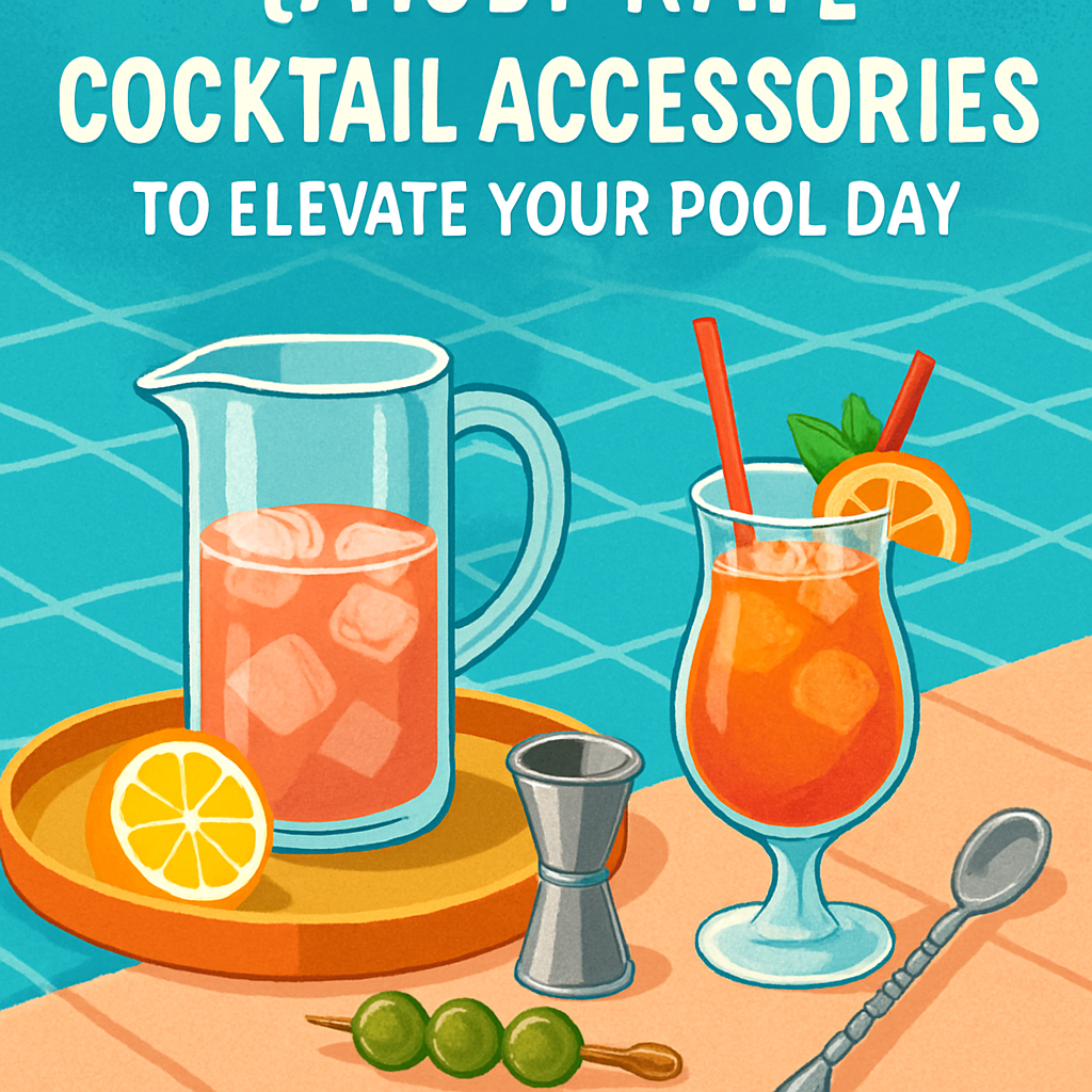 13 Must-Have Cocktail Accessories to Elevate Your Pool Day