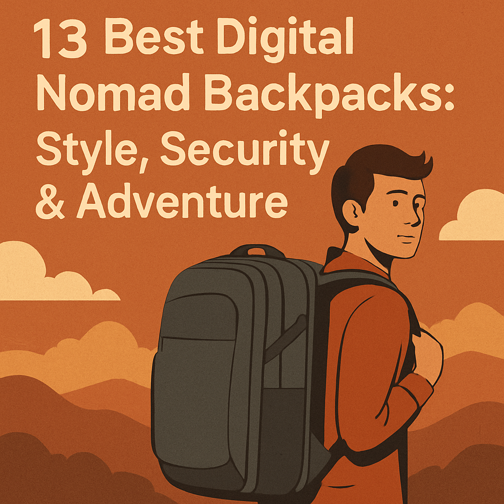 13 Best Digital Nomad Backpacks: Style, Security & Adventure