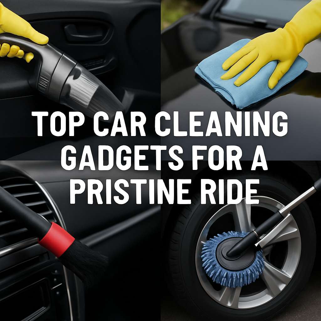 Mavigadget’s Top Car Cleaning Gadgets for a Pristine Ride